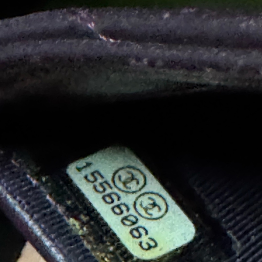 CHANEL Plum Purple Diamond Stitch Burgundy Flap Wallet - Vintage FULL INCLUSION - Picture 10 of 13